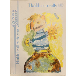 WHO Health naturally, plakat